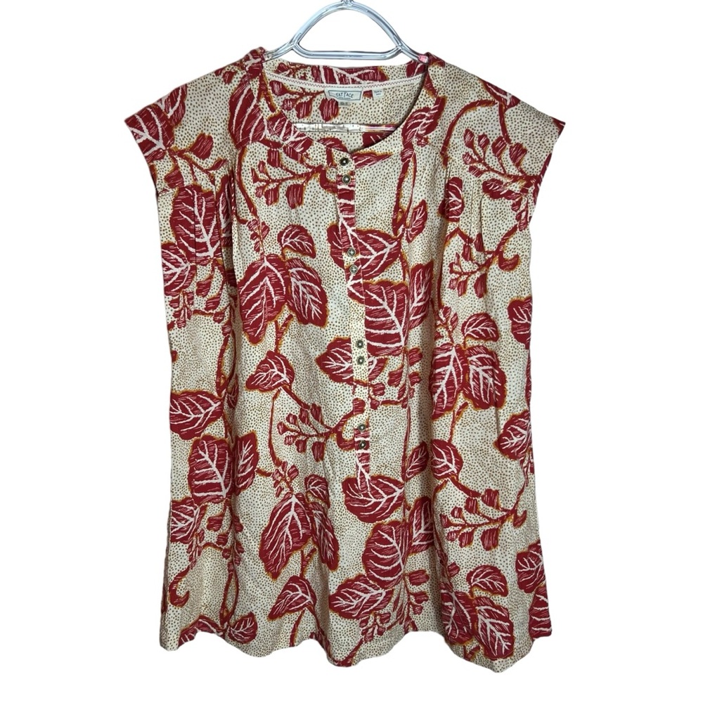 Fat Face Women’s Sleeveless Morgan Vine Floral Cami Top, US 14